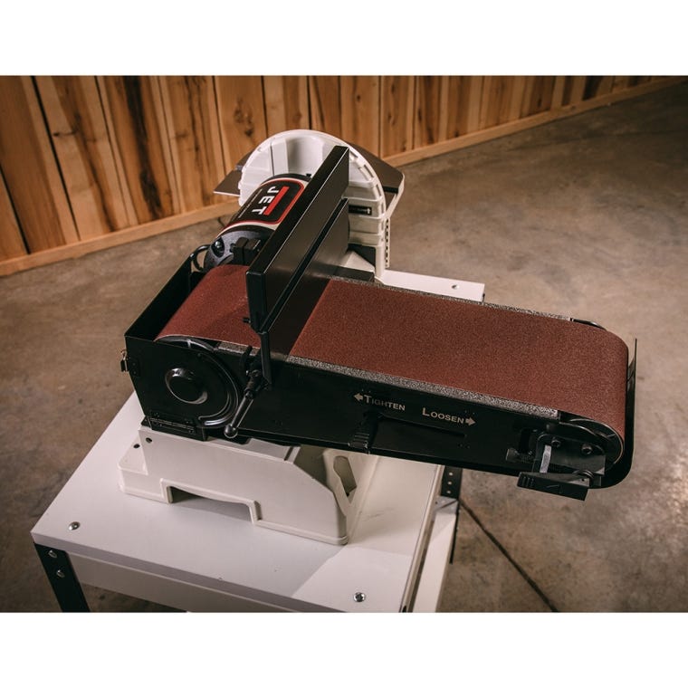Jet Closed Stand Belt/Disc Sander Combo with 6'' x 48'' Belt and 9'' Disc - full pic 