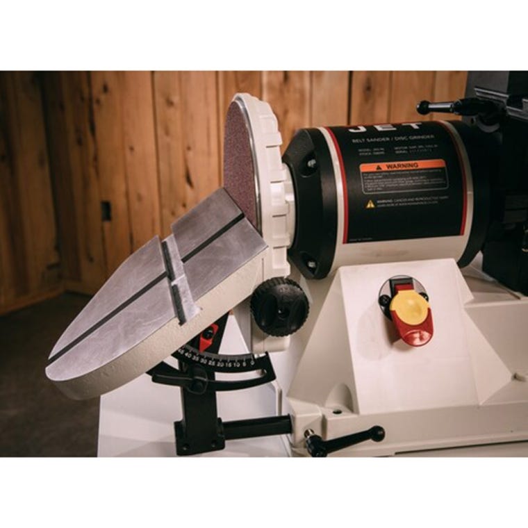 Jet Closed Stand Belt/Disc Sander Combo with 6'' x 48'' Belt and 9'' Disc - full pic 
