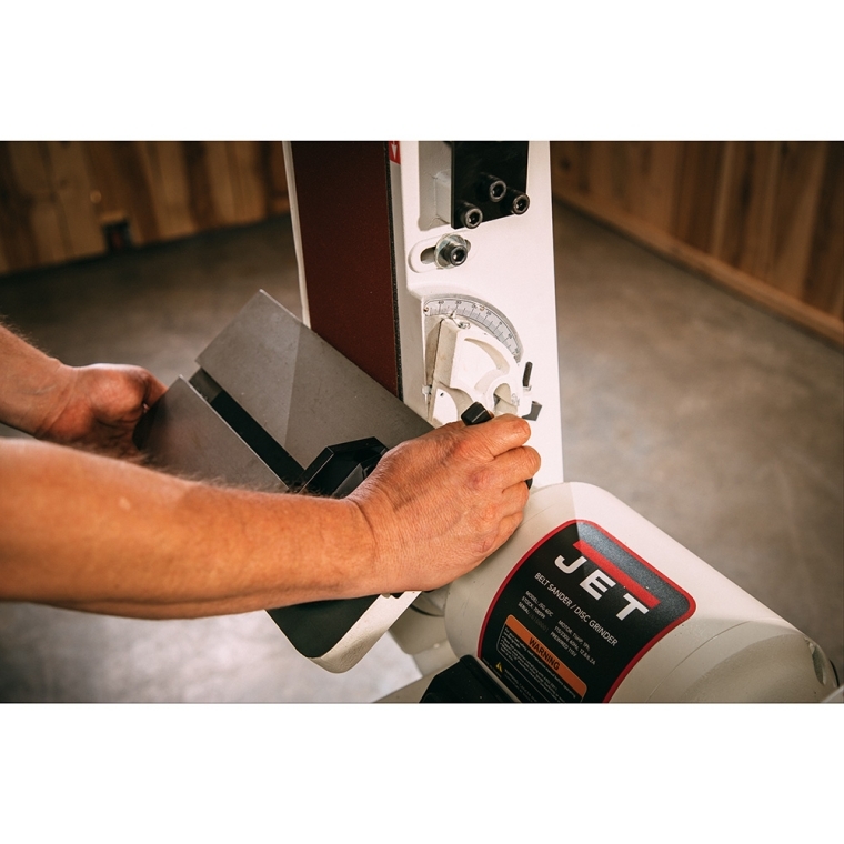 Jet Closed Stand Belt/Disc Sander Combo JSG-6CS with 6'' x 48'' Belt and 12'' Disc - full pic 