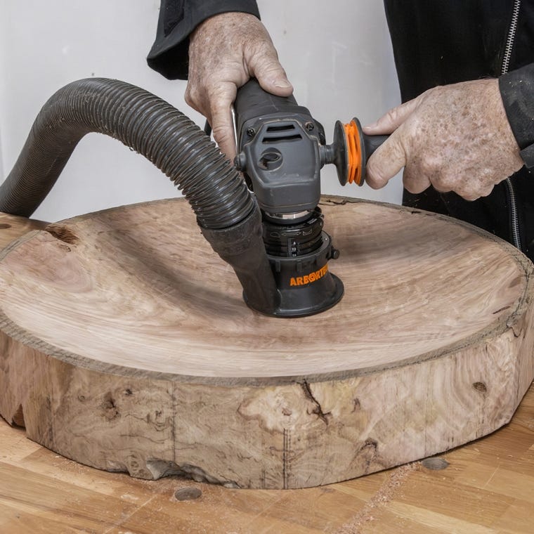 Arbortech SpheroPlane Power Carving Attachment Kit - full pic 