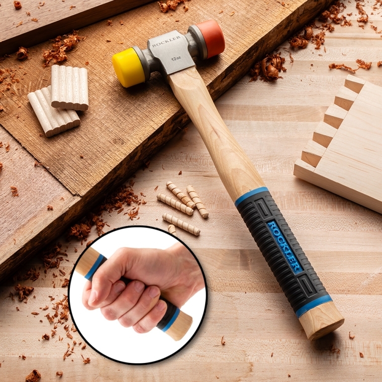 Rockler Non-Marring Double-Headed Mallet - full pic 