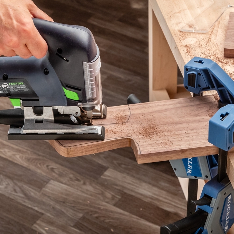 Rockler Cutting Board Handle Shape Templates - full pic 