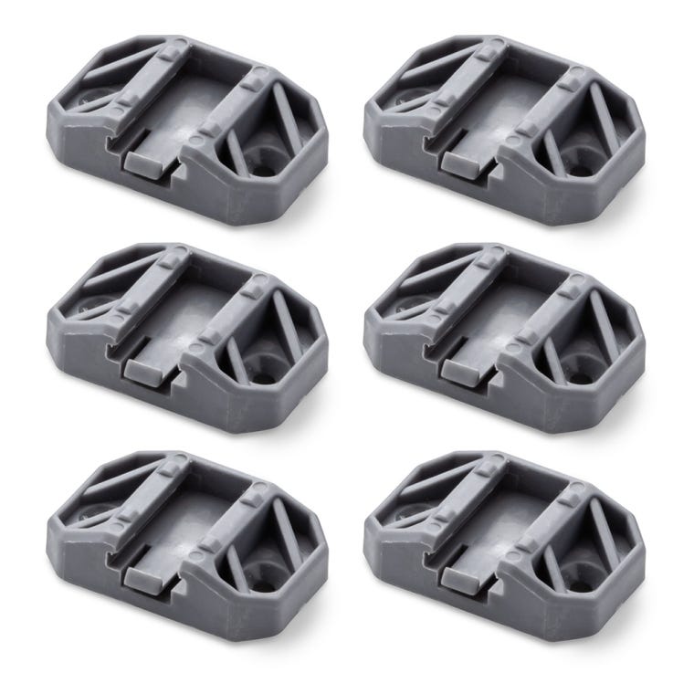 Mountable Jaw Attachments for Rockler Medium-Duty Spring-Loaded Bar Clamps, 6-Pack - full pic 
