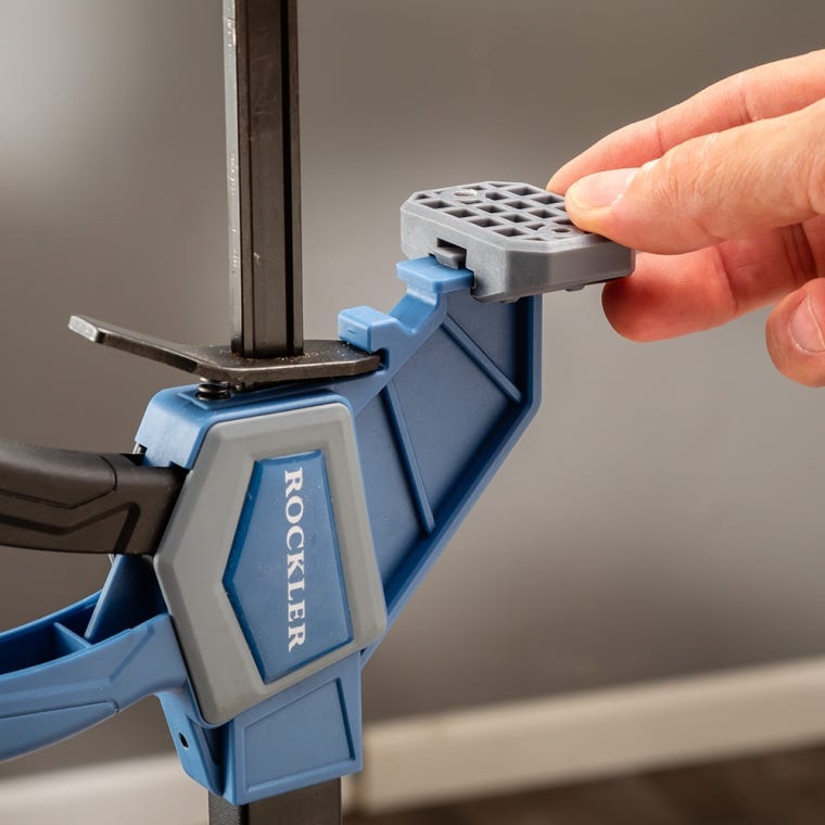 Mountable Jaw Attachments for Rockler Medium-Duty Spring-Loaded Bar Clamps, 6-Pack - full pic 