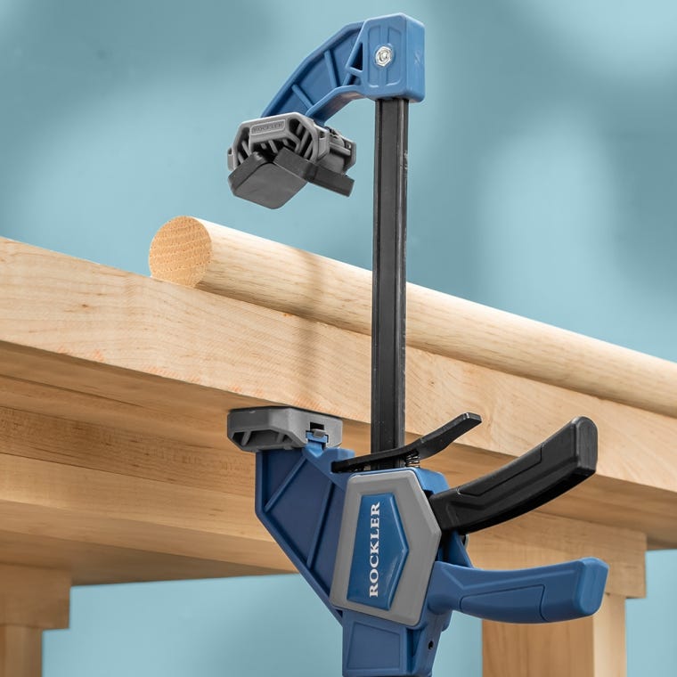 Mountable Jaw Attachments for Rockler Medium-Duty Spring-Loaded Bar Clamps, 6-Pack - full pic 