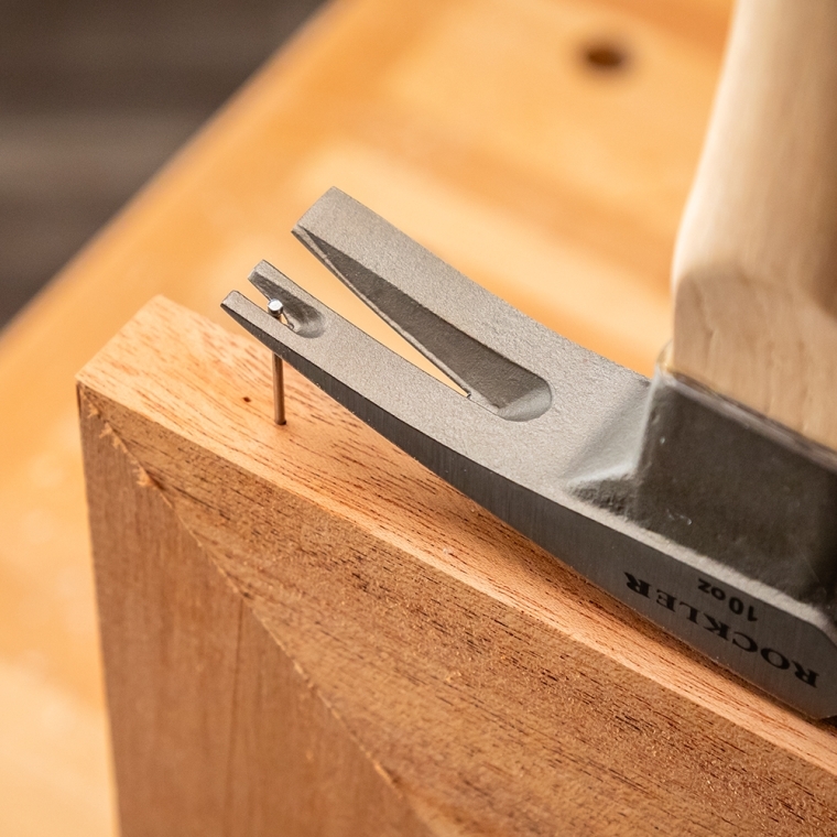 Rockler Square-Head Claw Hammer, 10 oz. - full pic 
