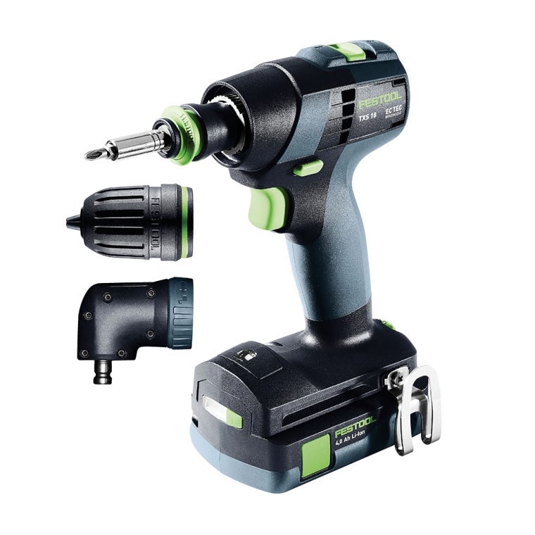 Festool Cordless Drill TXS 18 HPC4.0 I-Set (576903) - full pic 