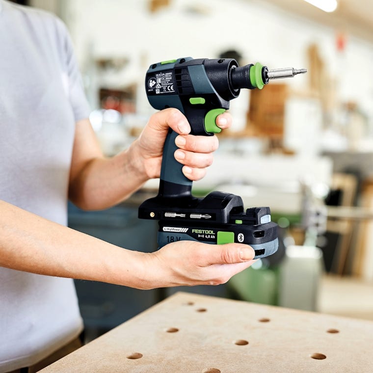 Festool Cordless Drill TXS 18 HPC4.0 I-Set (576903) - full pic 