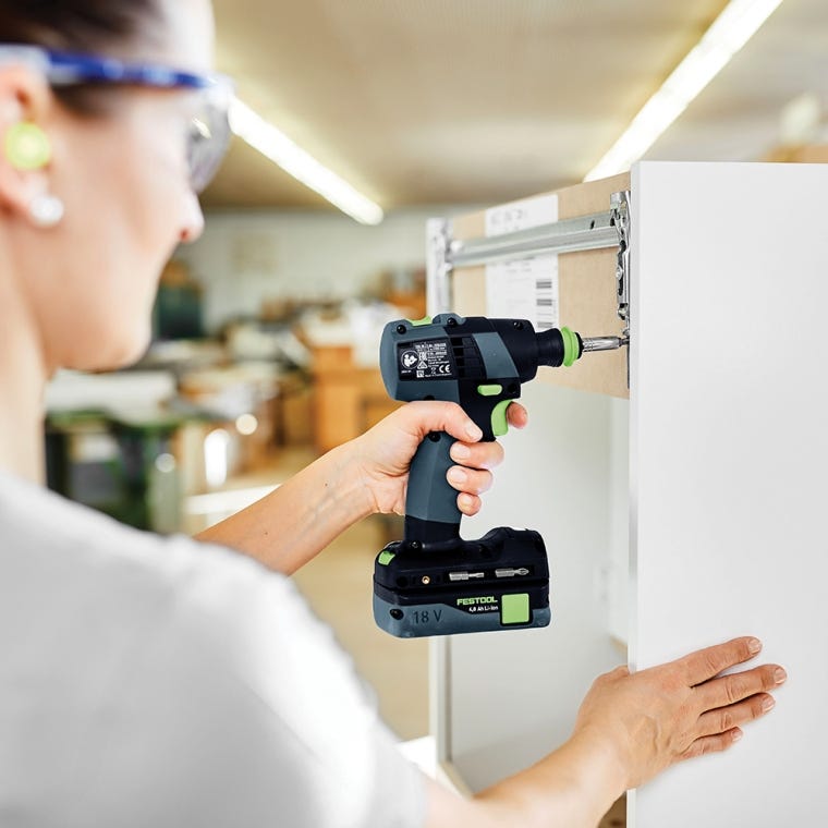 Festool Cordless Drill TXS 18 HPC4.0 I-Set (576903) - full pic 