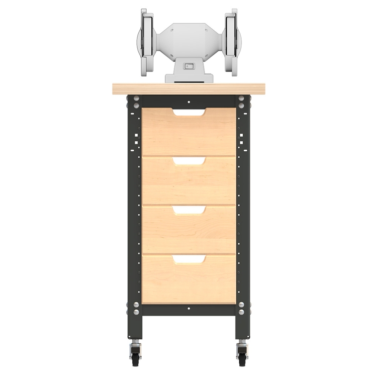 Rockler Rock-Steady Sharpening/Grinder Stand Kit - full pic 
