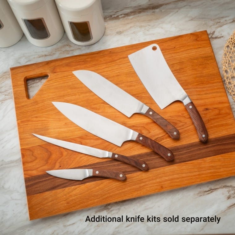 Rockler Cleaver Knife Hardware Kit - full pic 