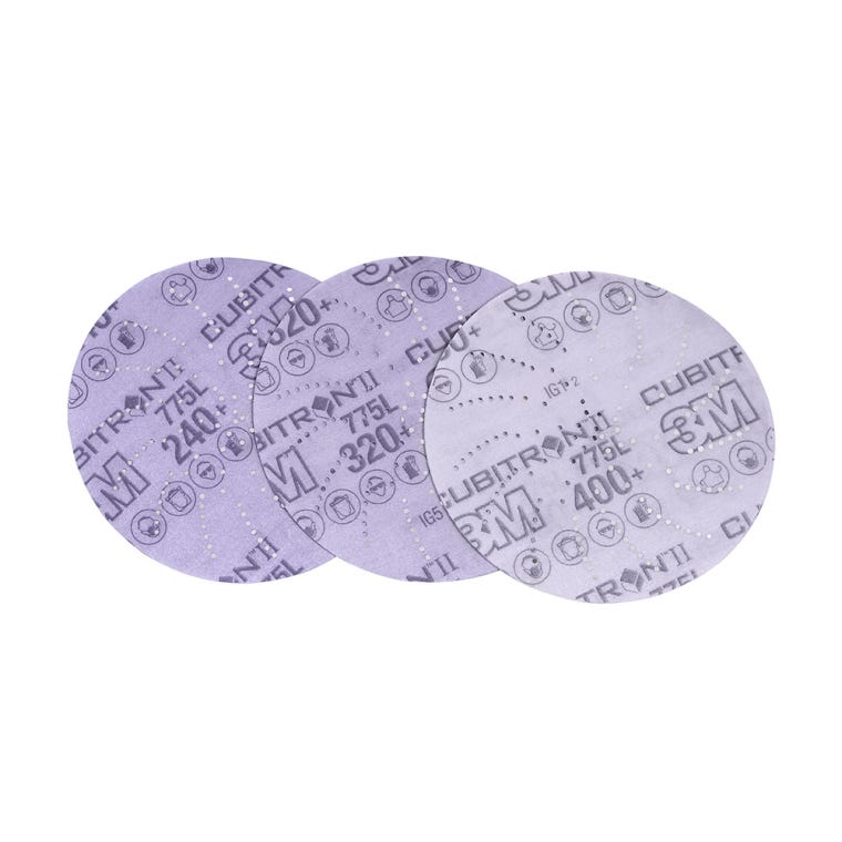 3M Xtract Cubitron II 775L 5'' Dia. Film-Backed Disc Multi-Packs - full pic 