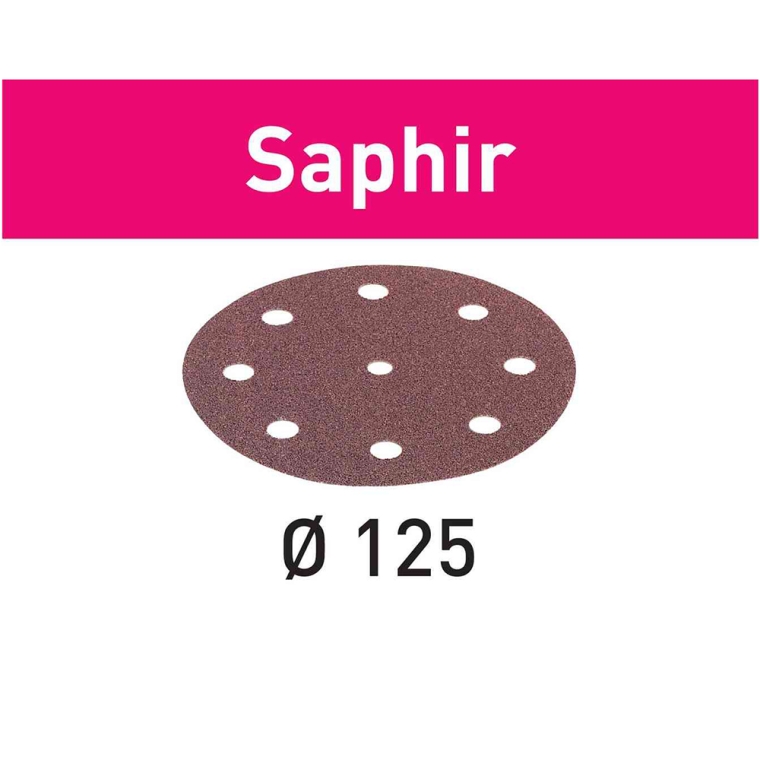 36-Grit 5'' Festool Saphir D125 Abrasive Discs, 25-Pack (493125) - full pic 
