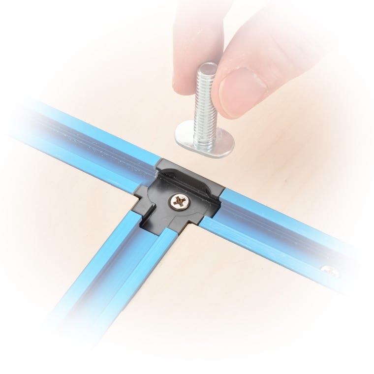 Rockler T-Track Drop-In Starter Kit - full pic 