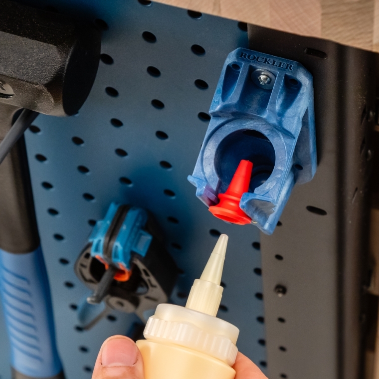 Rockler Deluxe Glue Bottle Spouts with Caps, 3-Pack - full pic 