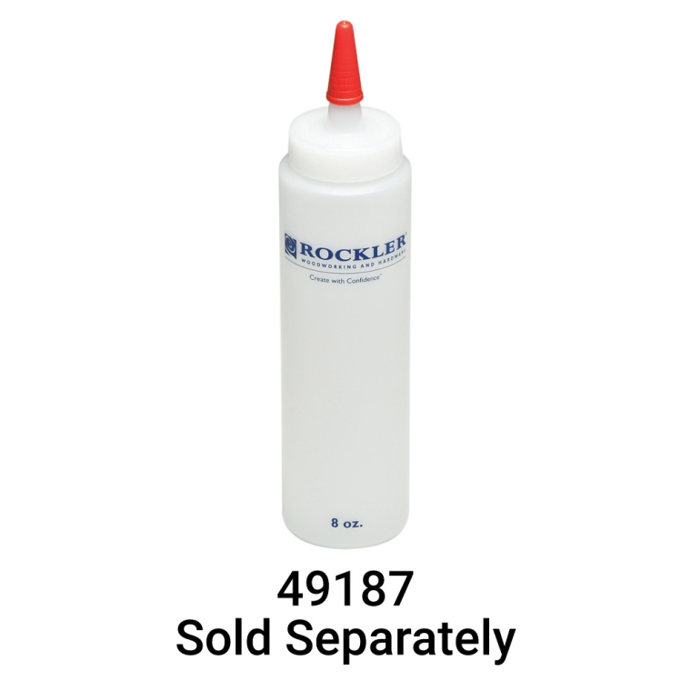 Rockler Deluxe Glue Bottle Spouts with Caps, 3-Pack - full pic 