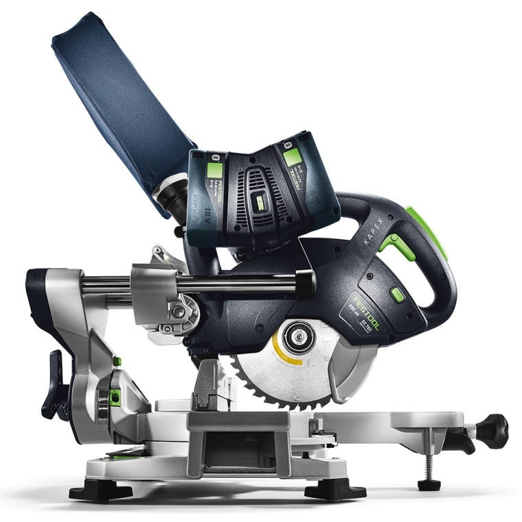 Festool Cordless Sliding Compound Miter Saw KSC 60 EB-Basic KAPEX (576848) - full pic 