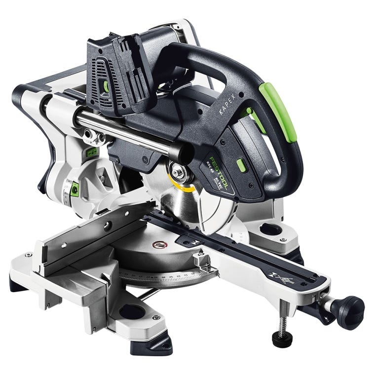 Festool Cordless Sliding Compound Miter Saw KSC 60 EB-Basic KAPEX (576848) - full pic 