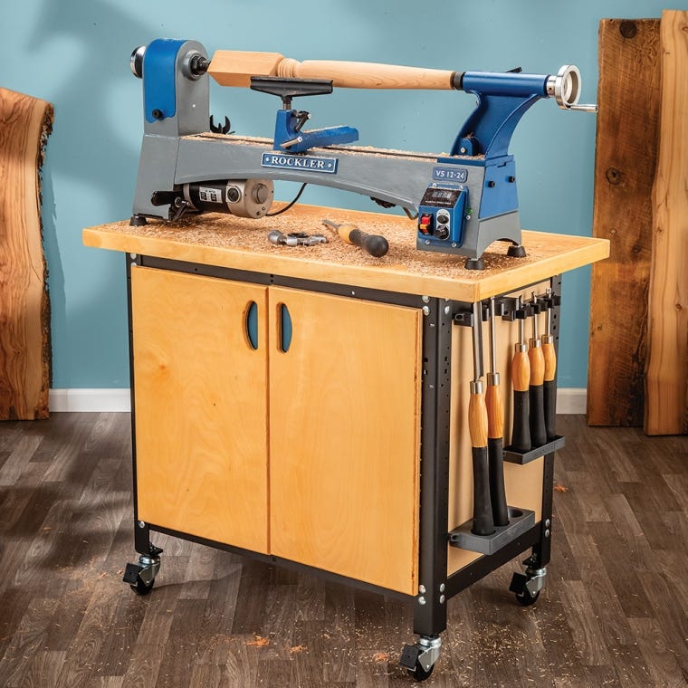 Rockler VS 12-24 Variable Speed Midi Lathe - full pic 