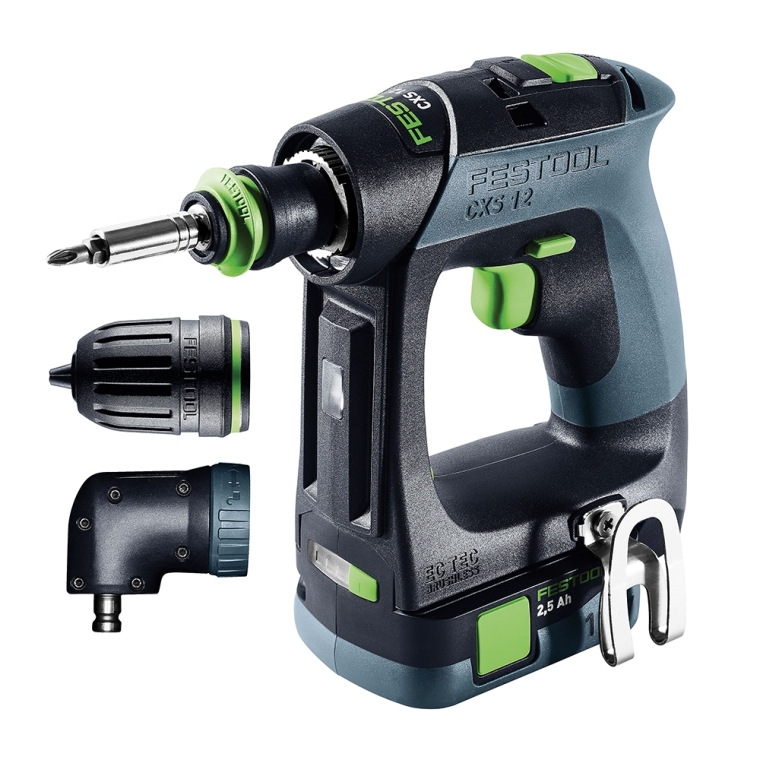 Festool Cordless Drill CXS 12 2.5-Set (576869) - full pic 