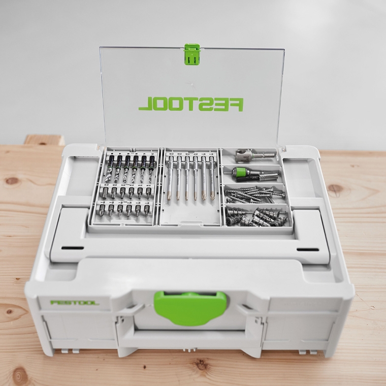 Festool Systainer3 DF Storage Cases with Lid Organizers - full pic 