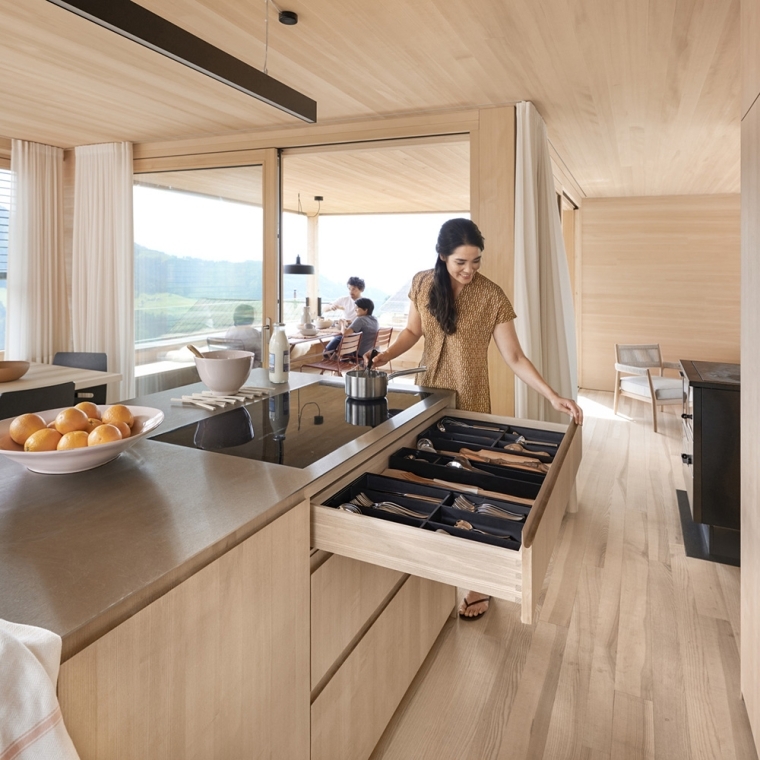 Blum Movento Soft-Close Undermount Drawer Slides (Pairs) - full pic 