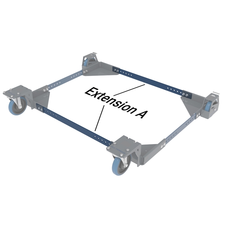 Extension Stretcher Set A for Rockler All-Terrain Mobile Base (Two 27'' Stretchers) - full pic 