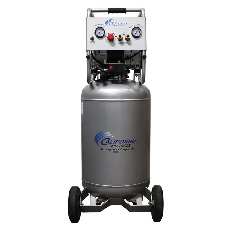 California Air Tools Ultra Quiet Air Compressor 20020, 2HP, 20-Gallon - full pic 