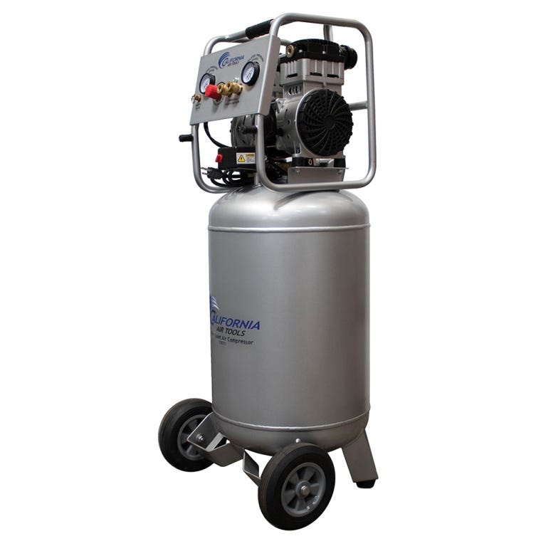 California Air Tools Ultra Quiet Air Compressor 20020, 2HP, 20-Gallon - full pic 