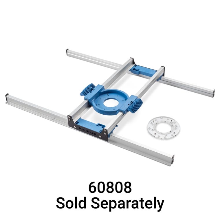Rockler Side Rail Extension Kit for Benchtop Board Flattening Jig - full pic 