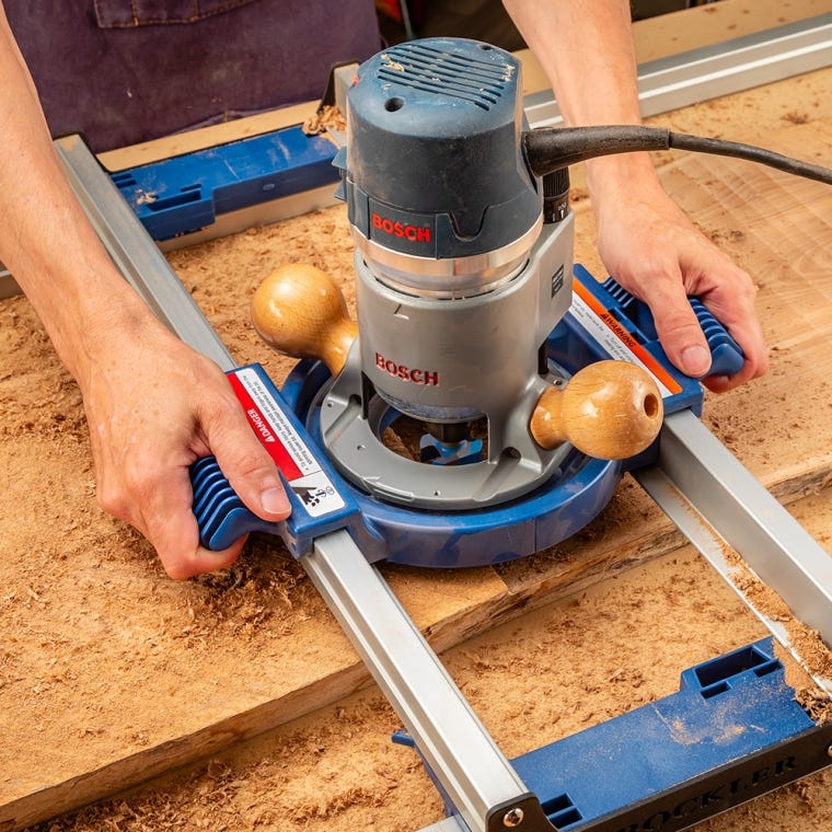 Rockler Board Flattening Router Bit, 1-1/2'' Dia. x 17/32''H x 1/2'' Shank - full pic 