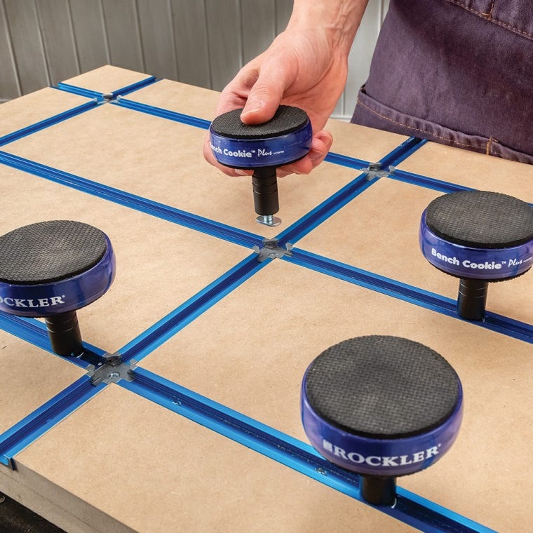 Rockler T-Track Drop-In Starter Kit - full pic 