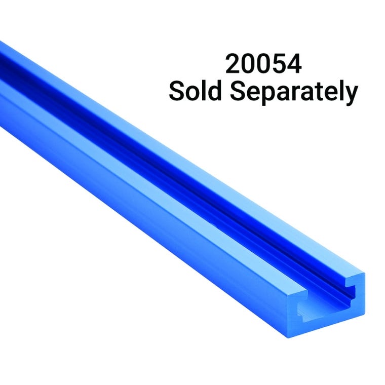 Rockler T-Track Drop-In 4-Way Intersections, 4-Pack - full pic 