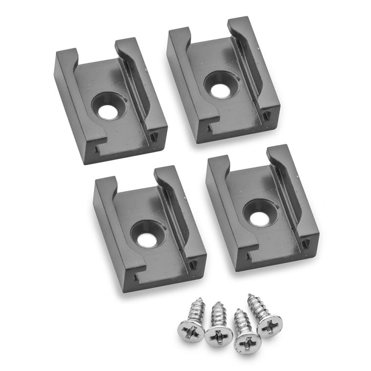 Rockler T-Track Drop-In In-Line Inserts, 4-Pack - full pic 