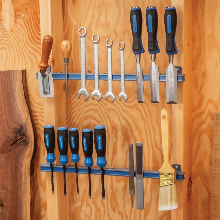 Rockler 18'' Magnetic Tool Holder Strip - full pic 
