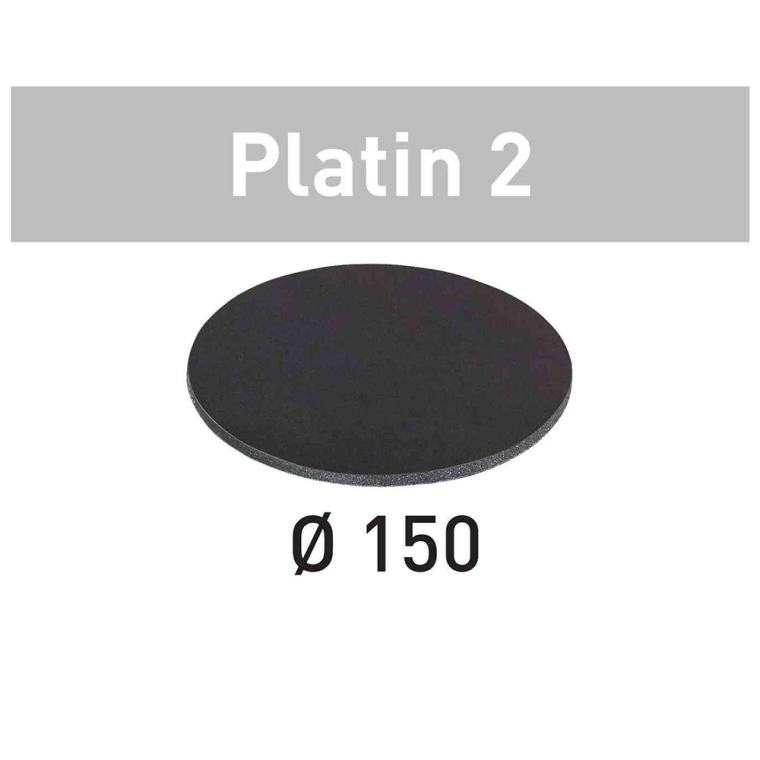 1000-Grit 6'' Festool Platin 2 Abrasive Discs, 15-Pack (492370) - full pic 