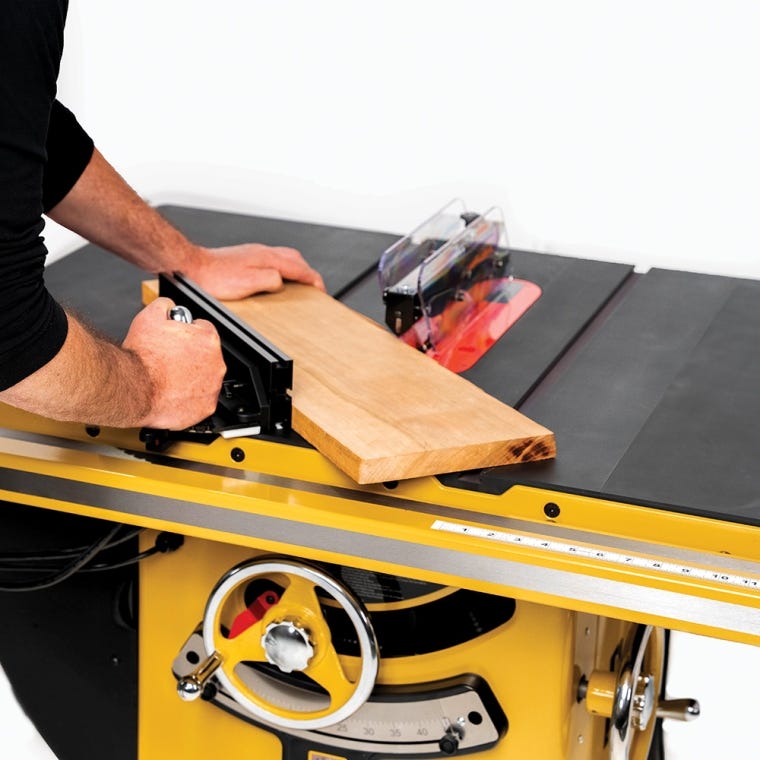 Powermatic ArmorGlide PM2000T 10'' Table Saw, 50'' Rip Accu-Fence, 5HP, 3PH, 230V/460V - full pic 