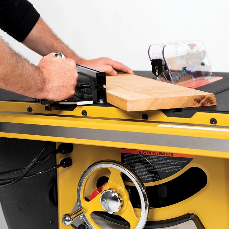 Powermatic ArmorGlide PM2000T 10'' Table Saw, 50'' Rip Accu-Fence, 5HP, 3PH, 230V/460V - full pic 
