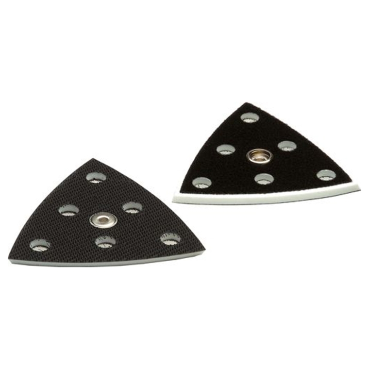 93x93mm Triangular Sanding Pads for Festool RO 90/DX 93 Sanders, 2-Pack - full pic 