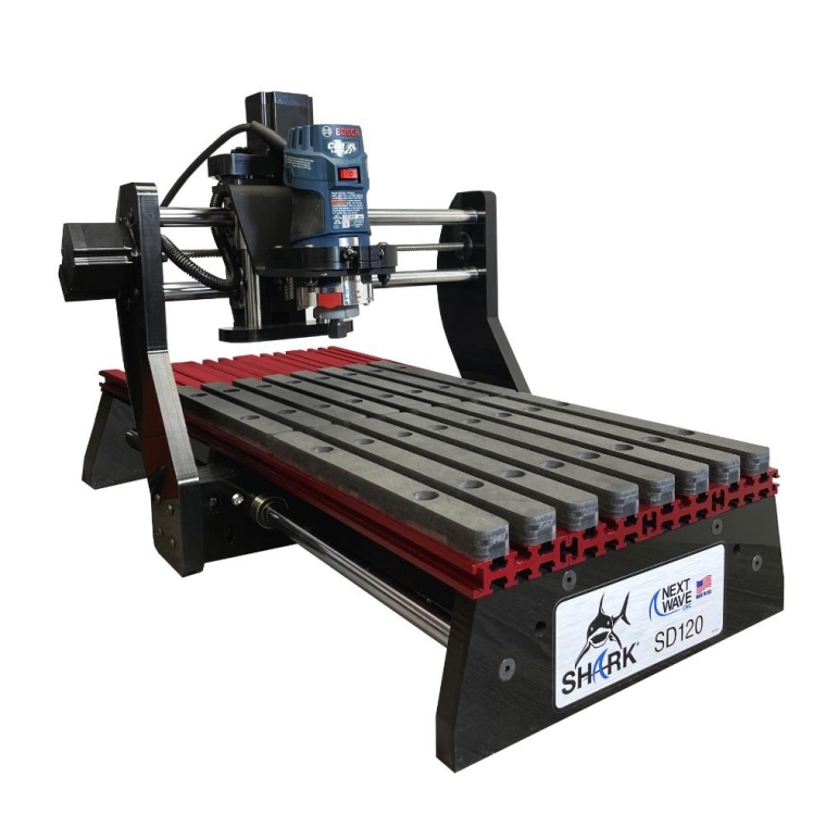 Next Wave CNC Shark SD120 Spoil Board Kit - full pic 
