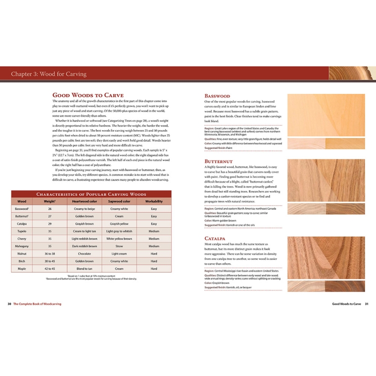 The Complete Book of Woodcarving, Updated Edition, Paperback Book - full pic 