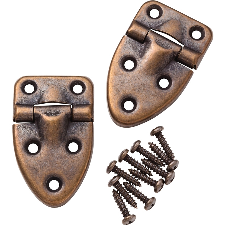 90&deg; Stop Hinges-Select size and finish - full pic 