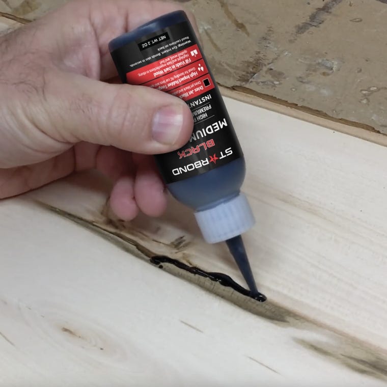 Starbond Black Colored CA Glue, Medium-Thick Viscosity, 2 oz. - full pic 