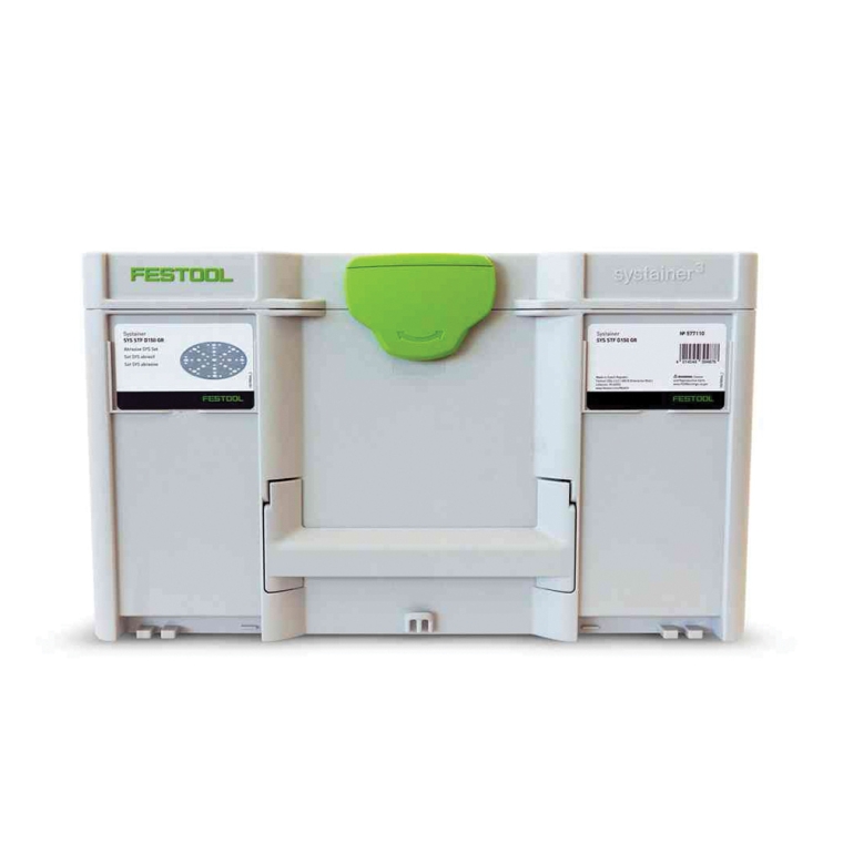 Festool Systainer3 6'' Abrasive Set SYS STF D150 GR (577110) - full pic 