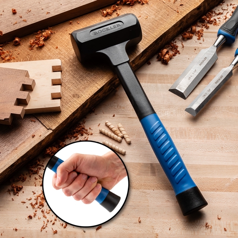Rockler Dead-Blow Mallet, 24 oz. - full pic 