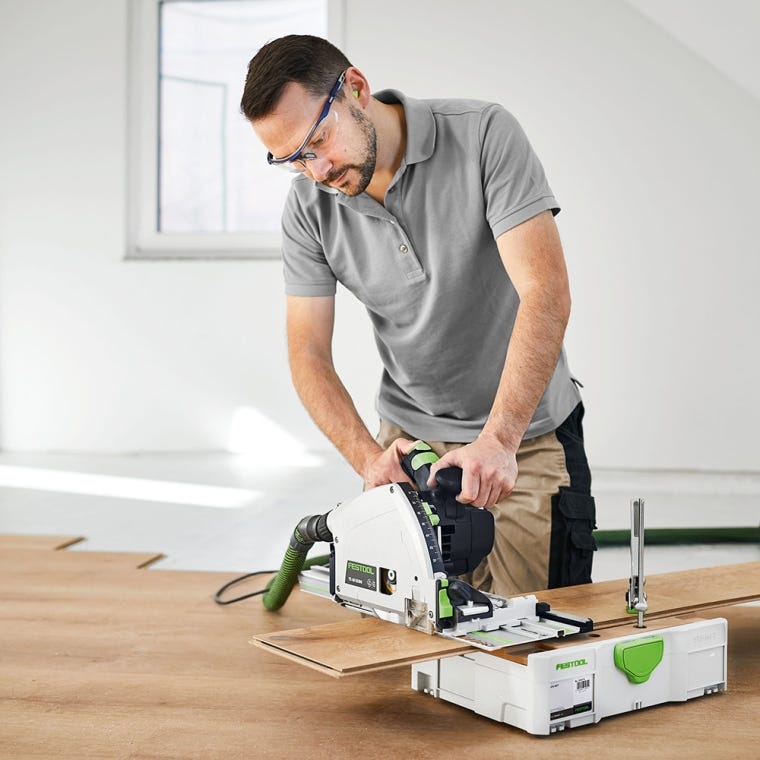 Festool Plunge Cut Track Saw TS 60 KEBQ-F-Plus-FS (577422) - full pic 