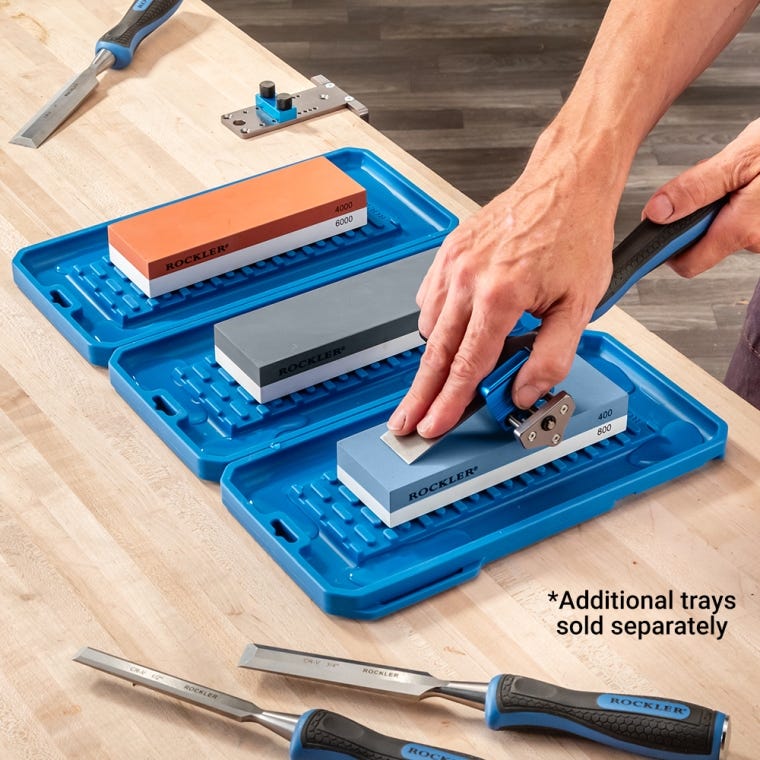 Rockler Silicone Sharpening Stone Tray - full pic 
