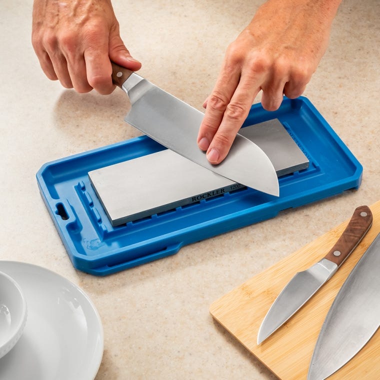 Rockler Silicone Sharpening Stone Tray - full pic 