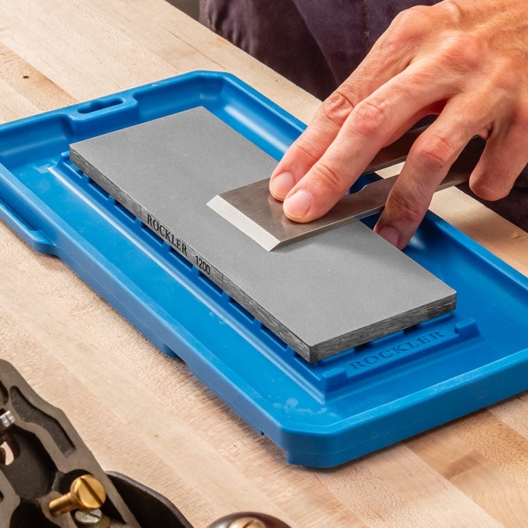 Rockler Silicone Sharpening Stone Tray - full pic 