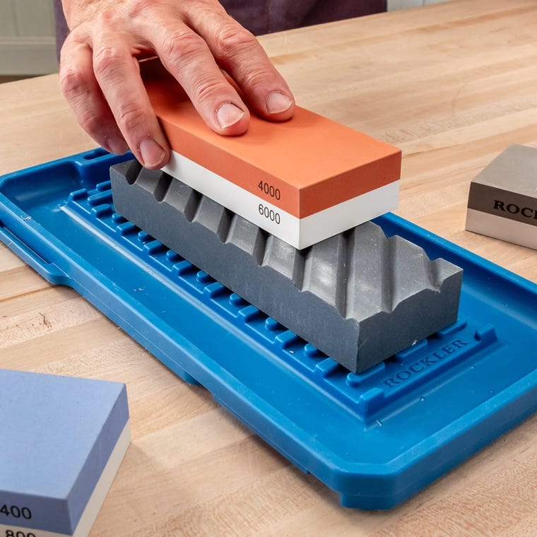 Rockler Silicone Sharpening Stone Tray - full pic 